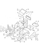 Chassis components, drive arm, cutter bar support