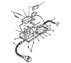 Craftsman 833796886 electrical assembly diagram