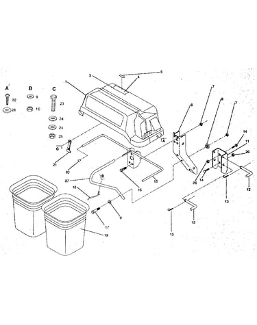 Cover and bins