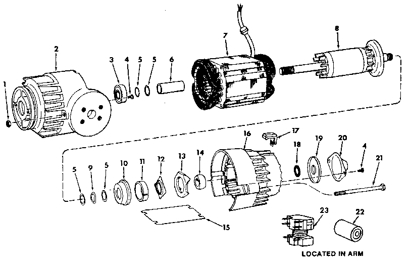 Motor assembly 63876