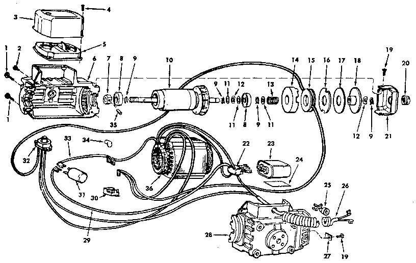 Motor assembly 63930