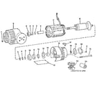 Craftsman 63608 motor assembly 63608 diagram