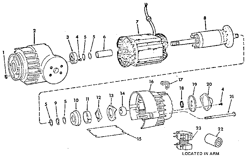 Motor assembly 63608