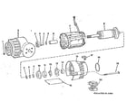 Craftsman 63802 motor assembly 63802 diagram