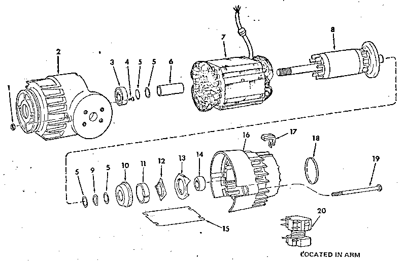 Motor assembly 63802