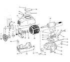 Craftsman 63503 motor asm. 63503 and 63504 diagram