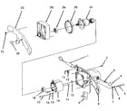 Craftsman 818952 motor and arm assembly diagram