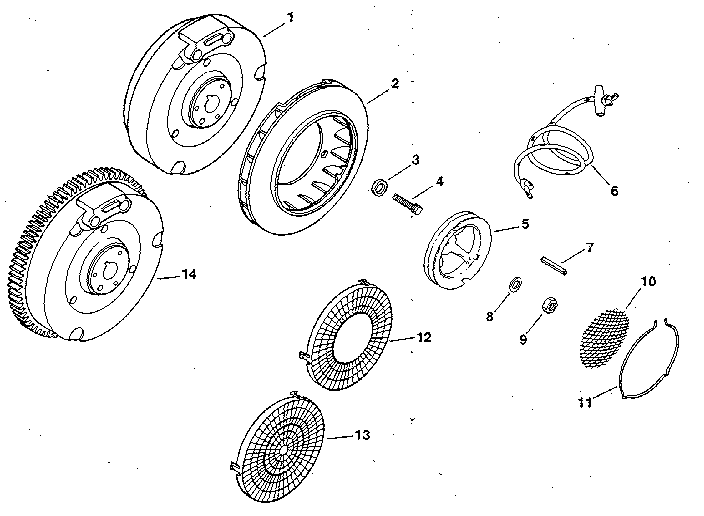 Group 13 flywheel
