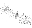 Kohler MV8-301500 TO 301532 group 16 gear reduction diagram