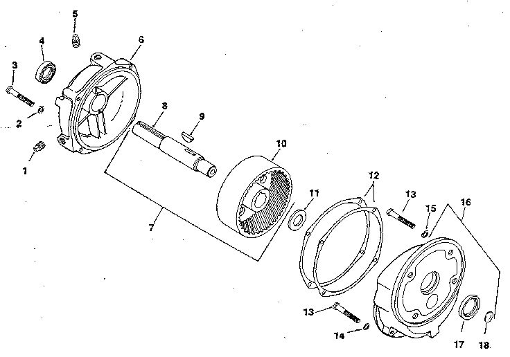 Group 16 gear reduction
