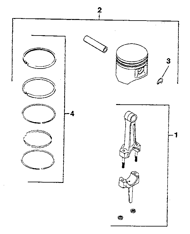 Group 22 piston & rod