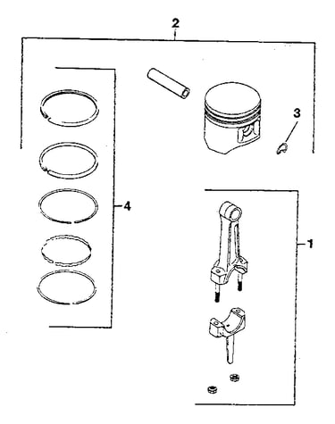 Group 22 piston & rod