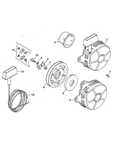 Group 23 retractable starter