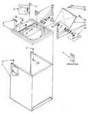 Top and cabinet