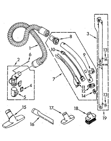 Hose and attachment