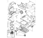 Kenmore 1162040090 base assembly diagram