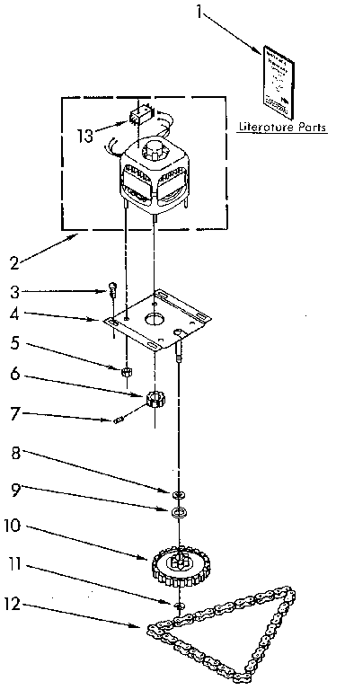 Motor and drive