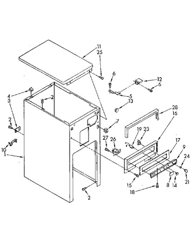 Cabinet and control