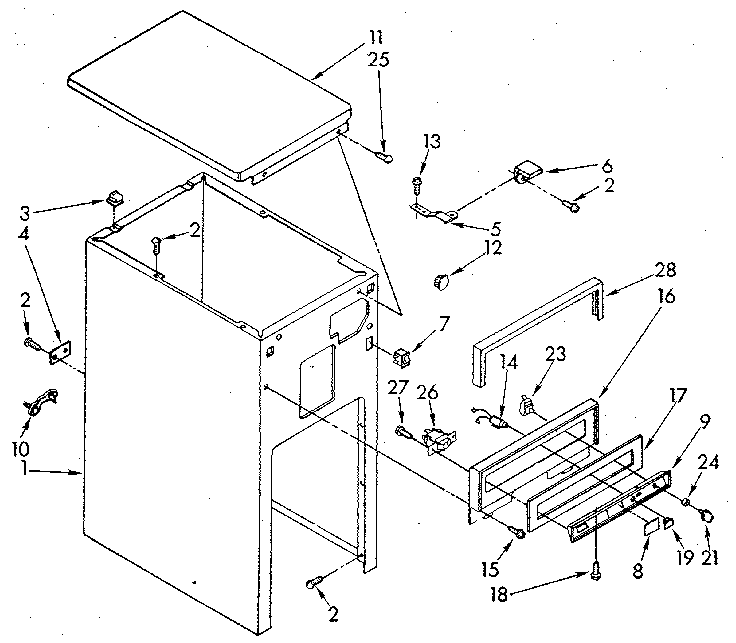 Cabinet and control