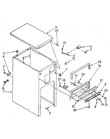 Cabinet and control
