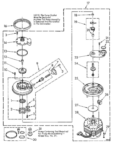 Pump and motor