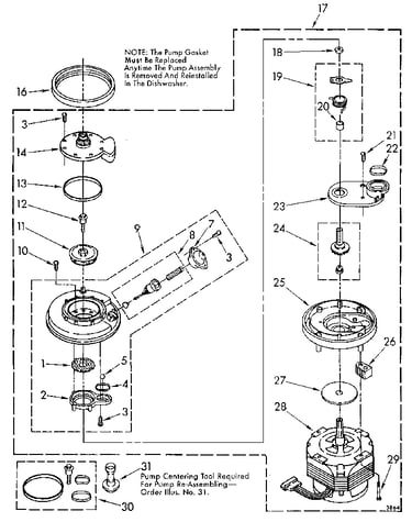 Pump and motor