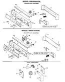 Backsplash and timer assembly