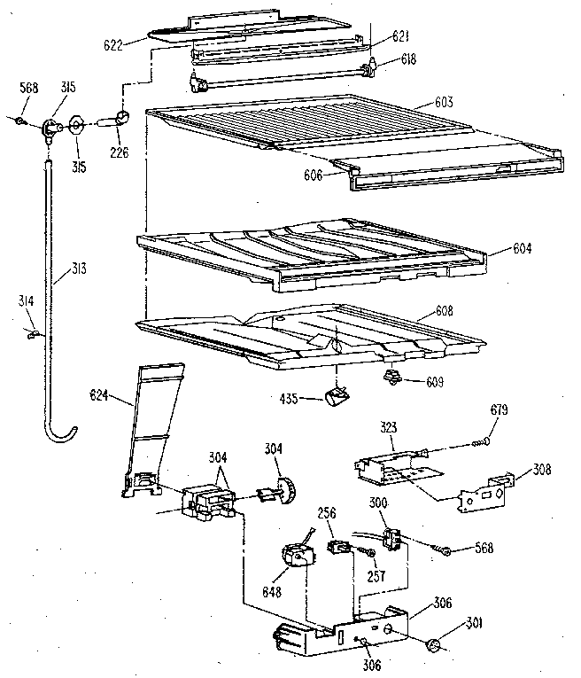 Compartment separator