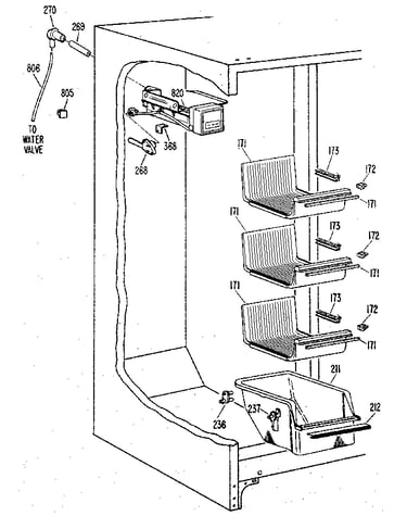 Freezer section