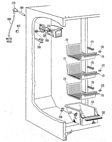 Freezer section