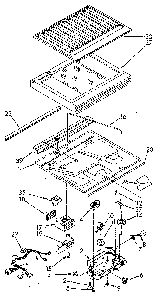 Compartment separator