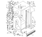 Kenmore 1068592511/SKR601W0 cabinet diagram