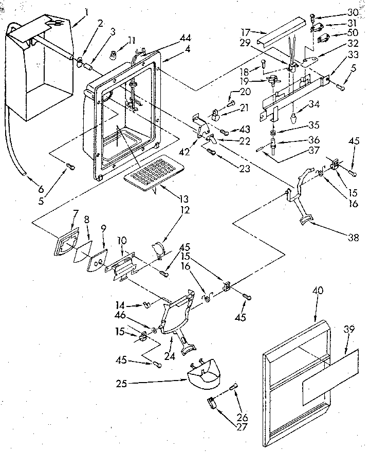 DISPENSER FRONT