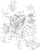 Oven body section