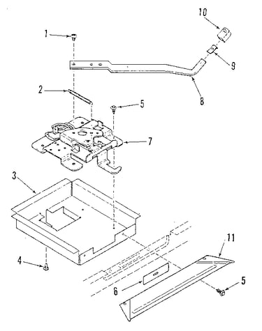 Door lock section