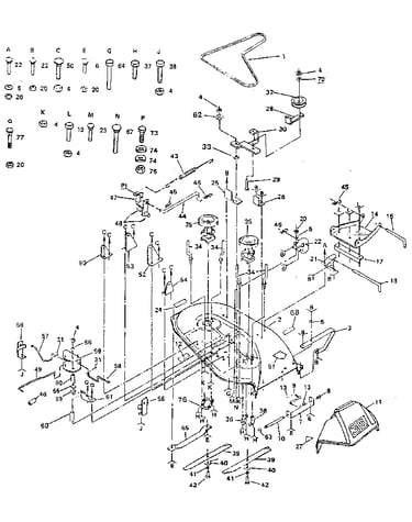 38" mower