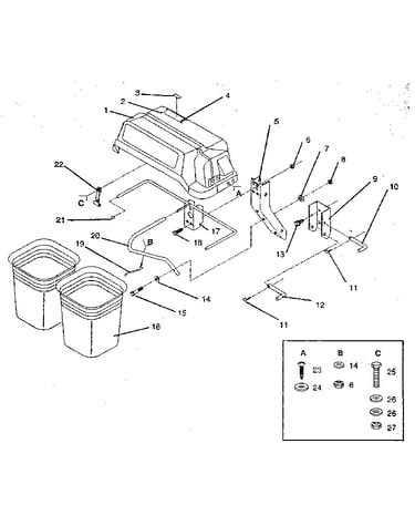 Cover and bins