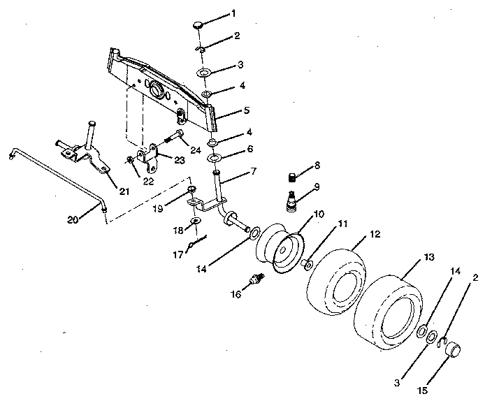 Front axle