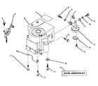 Craftsman 917256230 engine/throttle diagram