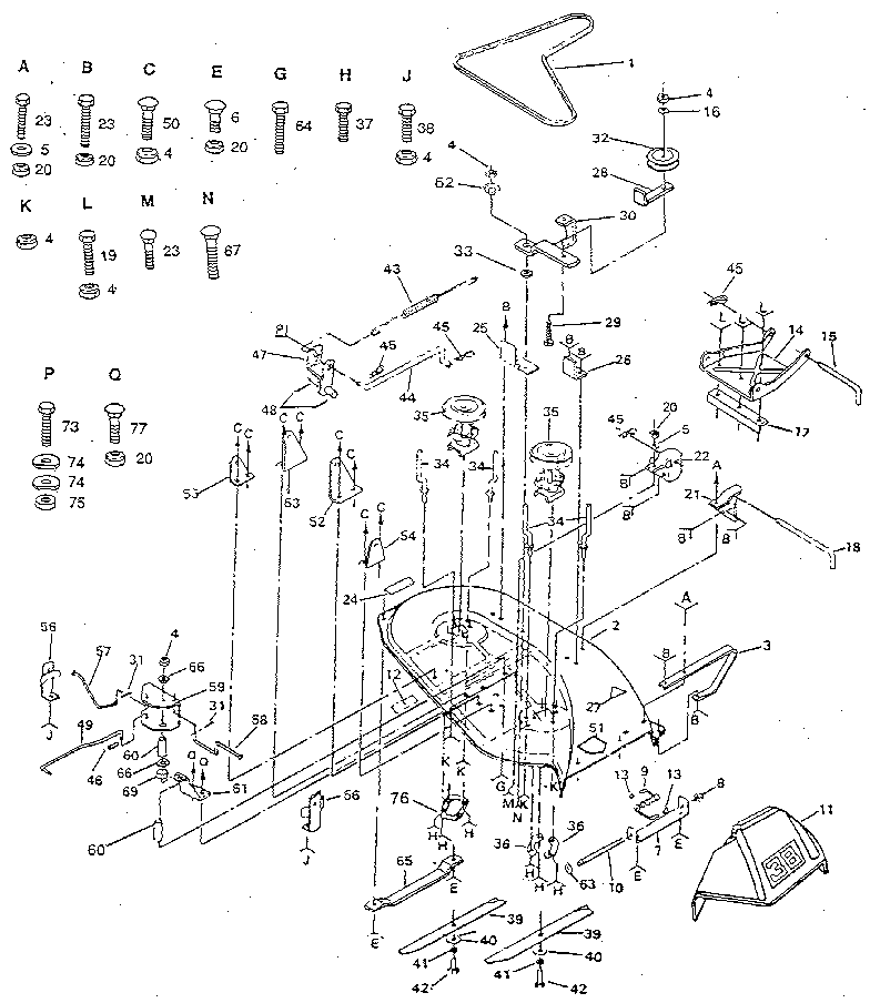 38" MOWER