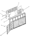 Cabinet and front panel