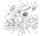Kenmore 2538794110 electrical system and air handling diagram