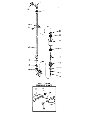 Brine valve assembly