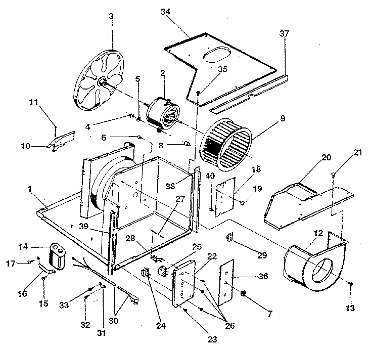 Electrical system and air handling