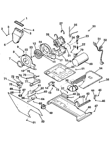 Dryer, motor, blower, belt