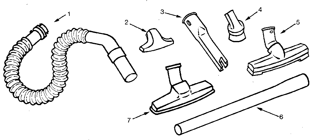 Hose and attachment