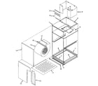 Kenmore 867808411-3C659B cabinet diagram