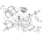 Craftsman 917378160 main frame diagram