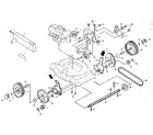 Craftsman 917378160 drive assembly diagram