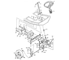 Craftsman 502254110 steering system diagram